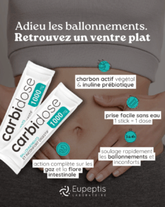 Avec Carbidose, Adieu les ballonements, Retrouvez un ventre plat